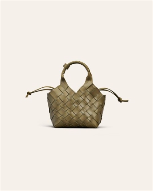 CALAJADE MISU MINI CROSSBODY BAG HERB GREEN SILVER